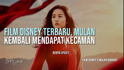 Trailer film mulan 2020 keluaran perusahaan besar disney baru saja keluar. FILM DISNEY'S MULAN DIBOIKOT DI KOREA SELATAN / Terkait kontroversi di Hong Kong - YouTube