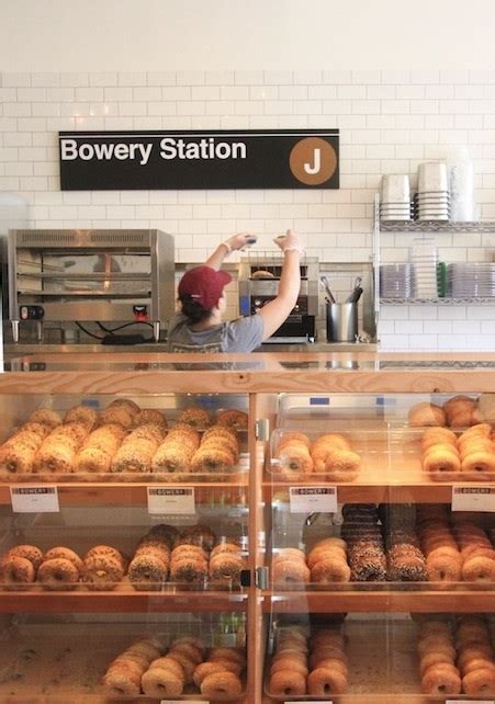 Opening Day At Bowery Bagels Portland Monthly