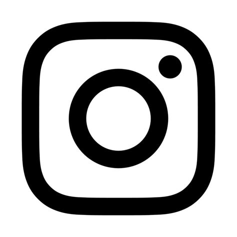 Instagram Logo Black And White Vector Art Icons And Graphics For Free