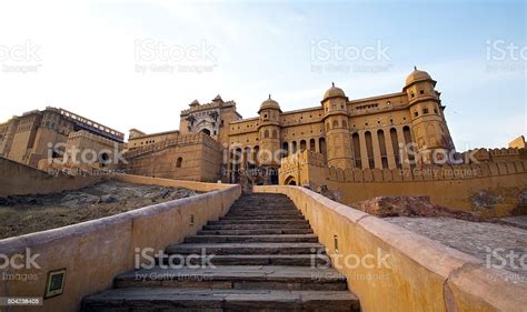 Amber Palacefort Jaipur India Stock Photo - Download Image Now - iStock