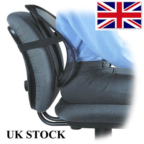 Back Support Lumbar Cushion Pain Relief Car Seat Chair Office Seat Ebay