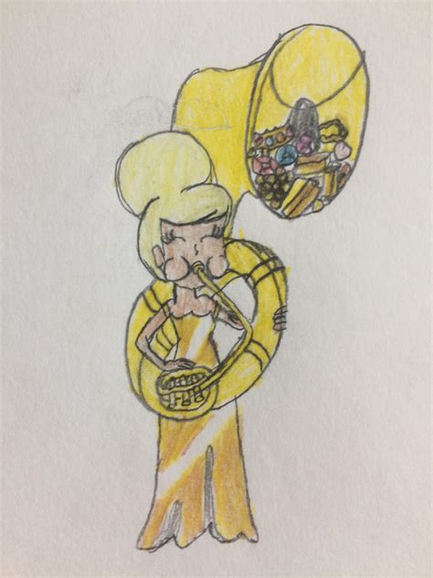 Avarice Playing The Sousaphone By Puffedcheekedblower On Deviantart