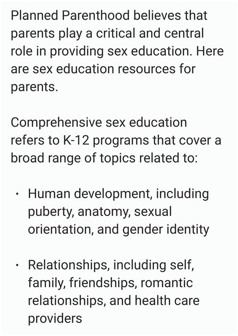 Solution Facts About Sex Education Studypool