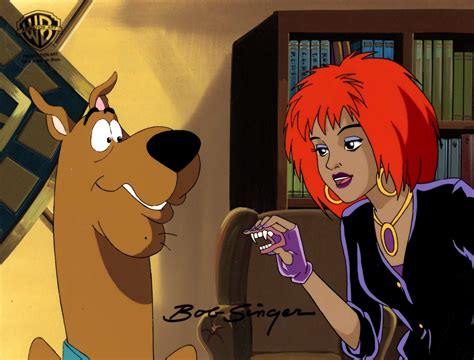 Scooby Doo And The Witchs Ghost Original Production Cel With Matching