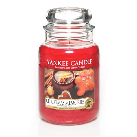 Yankee Candle Christmas Memories Large Jar 1275309e Candle Emporium
