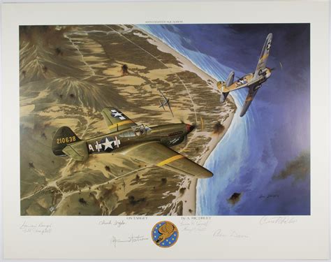 Lot Tuskegee Airmen 99th Fighter Squadron