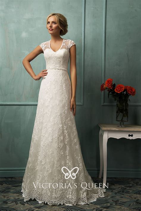 There are different modifications possible as full lining, covered back, adding corset etc. Vintage Style Ivory Lace Sweetheart Illusion Neckline ...