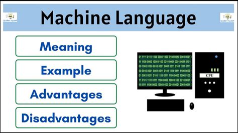 What Is Machine Language Meaning Example Advantages