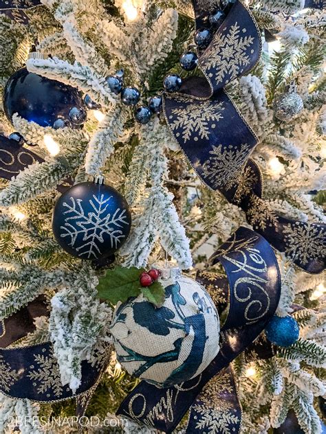 Check spelling or type a new query. Blue and Silver Christmas Tree for the Living Room - 2 ...