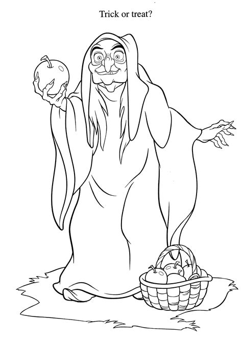 Free printable coloring pages for kids. Wicked Witch Coloring Page at GetColorings.com | Free ...