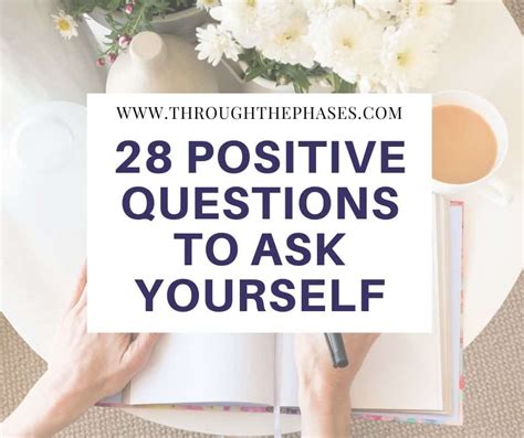 Improving Yourself Positive Questions To Ask Yourself Daily