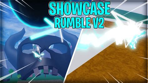 Update 14 Showcase Rumble V2 Sur Blox Fruit Youtube