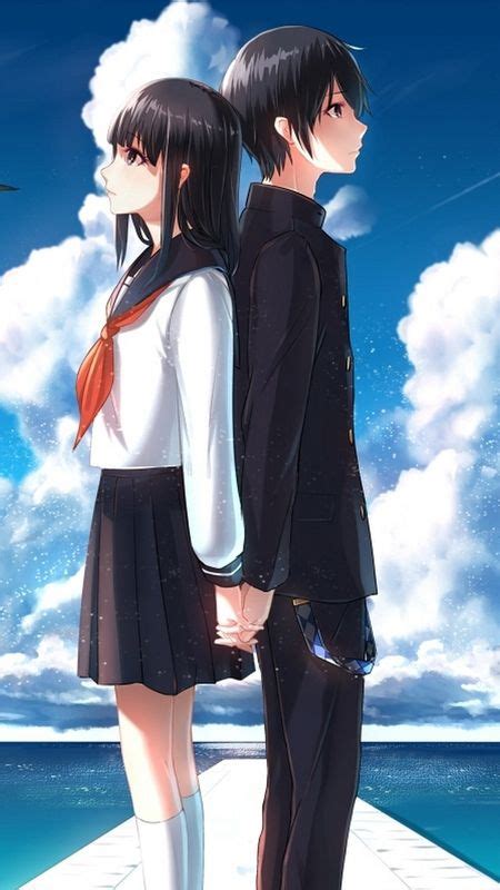 Anime Couple Romance Anime Wallpaper Download Mobcup
