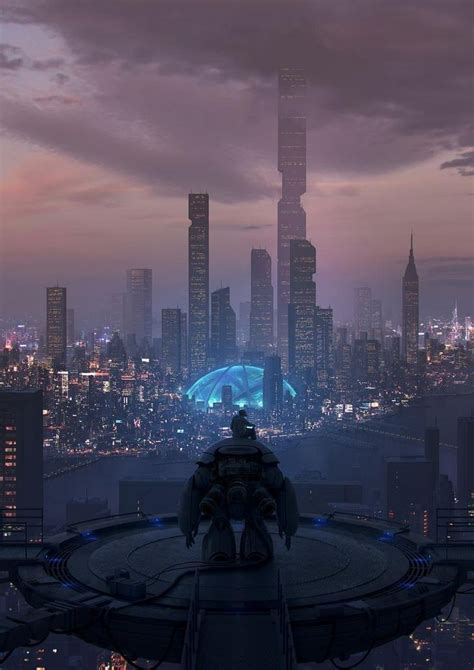 Cyberpunk Artworks Storytime Post Fantasy City Cyberpunk City
