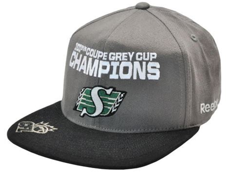 The saskatchewan roughriders are a professional canadian football team based in regina, saskatchewan. Saskatchewan Roughriders Reebok 2013 Grey Cup Champ Cap ...
