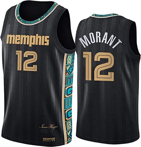 Ja Morant Jersey Memphis Grizzlies Mens Basketball Uniform New Season