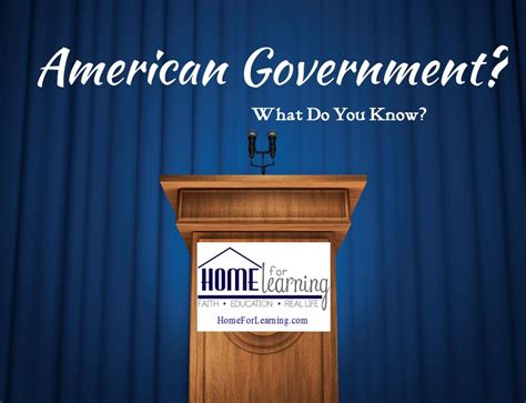 Learn About The Government And Elections Ultimate Homeschool Podcast