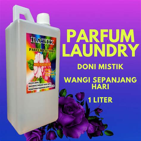 Pewangi Baju Laundry Tahan Lama Refill Parfum Laundry Wangi Tahan Lama 1 Liter Dawny Mistik