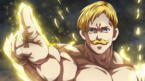 Blue Eyes Escanor Hd The Seven Deadly Sins Wallpapers Hd Wallpapers