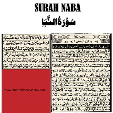 Surah Naba Smart Quran Academy