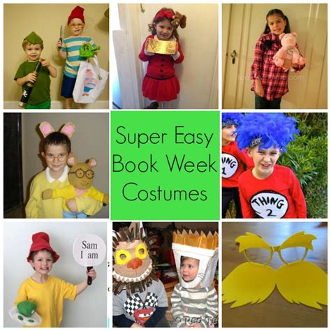 Hopefully you can adapt some of them to have some fun and raise funds for your group. Last Minute Book Week Costume Ideas | Kids book character costumes, Book character day, Book ...