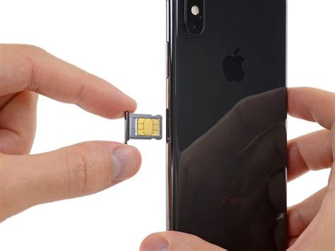 Bei vodafone callya, o2 oder netzclub. iPhone XS SIM-Karte austauschen - iFixit Reparaturanleitung
