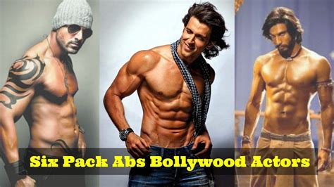 Top Attractive Six Pack Abs In Bollywood Actors Youtube