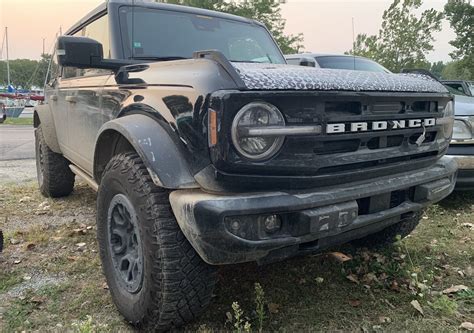 Wildtrak Bronco Spotted With Sasquatch Package Standard Bronco6g