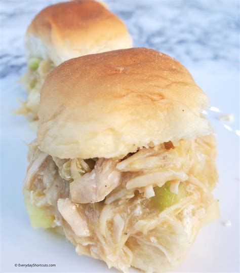 The company also creates shredded chicken sandwich recipes that put different spins on the ohio classic and shares them on its website. Hot Shredded Chicken Sandwiches - Everyday Shortcuts