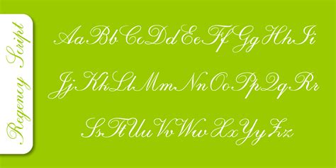 Fonts calligraphy graphic design inspiration resources. Regency Script Font | Fontspring