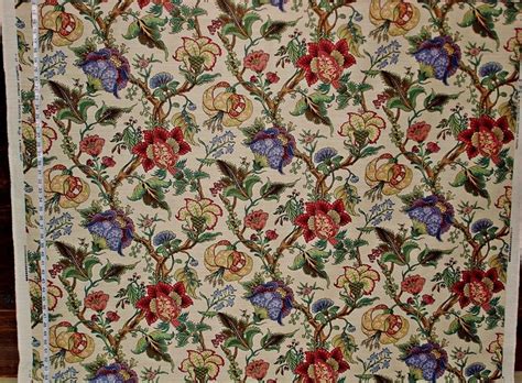 Greeff Jacobean Indienne fabric | Jacobean Floral ...