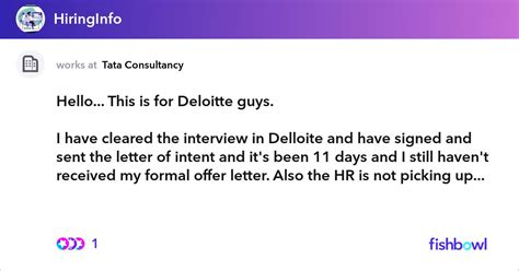 Please don't hesitate to ask for any support you need. Hello... This is for Deloitte guys. I have cleared the ...