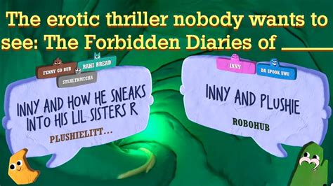 The Forbidden Diaries Of Bullying Inny | Jackbox Funny moments - YouTube