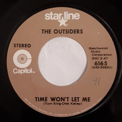 The outsiders time won t let me. The Outsiders - Time Won't Let Me / Girl In Love (Vinyl ...