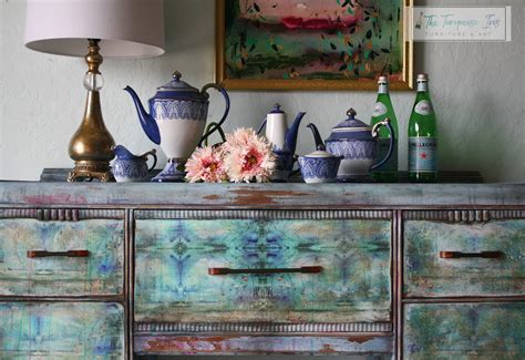 The Turquoise Iris ~ Furniture And Art