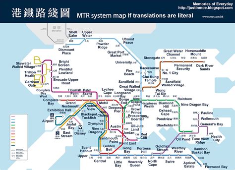 Literal Translations Of Hong Kongs Mtr Stations