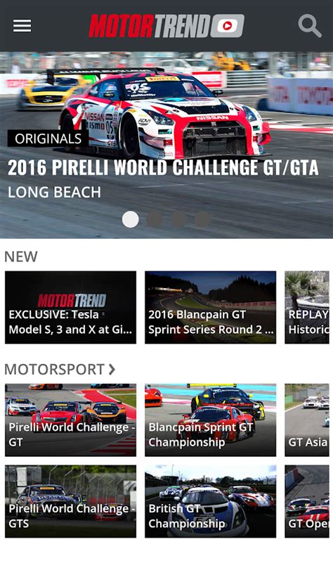 Subscription automatically renews unless the subscription is canceled at least 24 hours before the end of the current period. Motor Trend OnDemand - Android Apps on Google Play