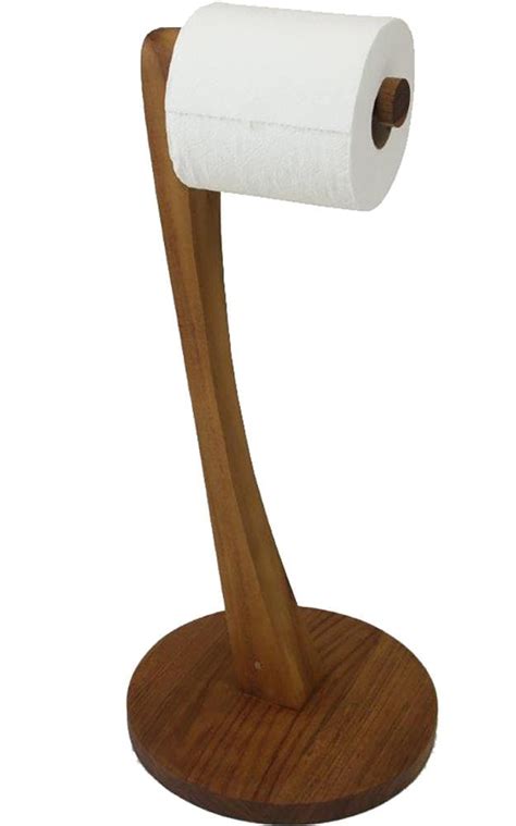 Wood Freestanding Toilet Paper Holders At