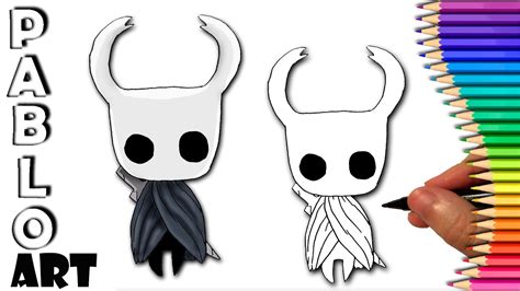 How To Draw Hollow Knight Hollow Knight Game Learn To Draw Step By
