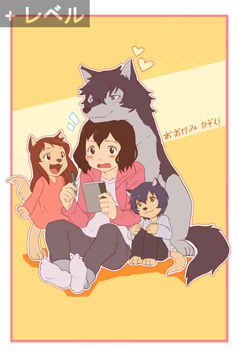 Wolf🐺 Childre Ame And Yuki Wolf Children Wolf Children Ame And