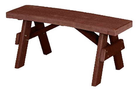 Free delivery on furniture orders. Curved Garden Bench | Poly Furniture - Lancaster & York, PA
