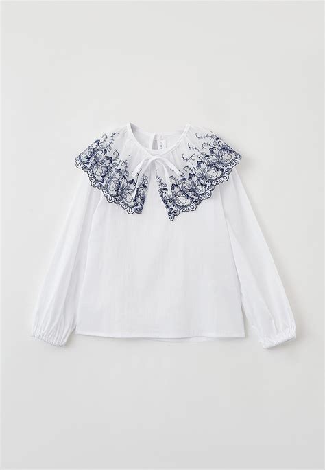 Блуза Ete Children цвет белый Mp002xg02liz — купить в интернет