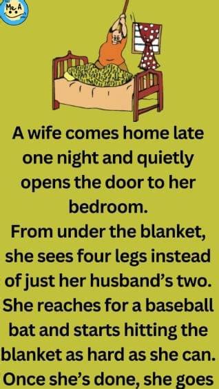 Funny Joke A Wife Comes Home Late One Night Dreamlife