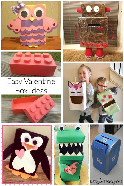 Best Valentine Box Ideas On Pinterest Nanny To Mommy