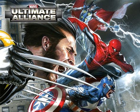 Marvel Ultimate Alliance Spider Man Wallpapers Wallpaper Cave