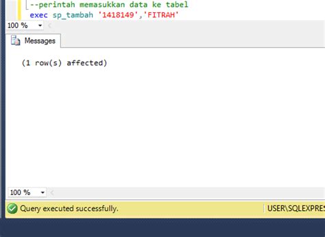 Selain itu donat ini memiliki tekstur yang lebih empuk dan lebih lembut. Informatika ITN Malang: Cara Membuat STORED-PROCEDURE dan ...