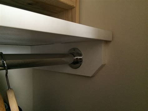 Scale it if it is not in shelf support for metal closet including fusion 360 cad file happy printing! mounting - Doubling the size of a closet with two rods ...