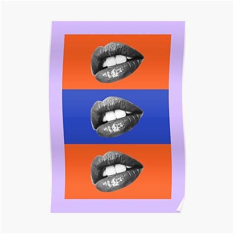Blow Me A Kiss Poster For Sale By Kalmull Redbubble