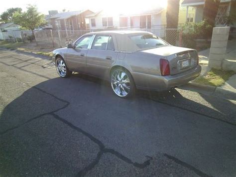 Sell Used 2002 Cadillac Deville With 24s In Odessa Texas United States