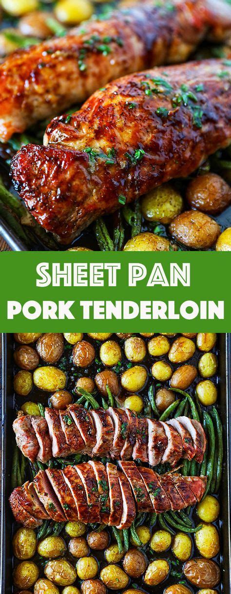 Plums lend themselves for use in a salsa because they don't break down when you cook them. Pork Tenderloin Recipe Easy Sheet Pan Dinner | Recipe ...